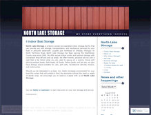 Tablet Screenshot of northlakestorage.com